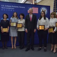 Femeile curajoase premiate în 2019 de Amabasada SUA. Sursa: Ambasada SUA