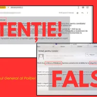 1.500 lei este prețul unui vot în Republica Moldova. Apeluri și mesaje false către populație Foto: Facebook/Poliția Republicii Moldova