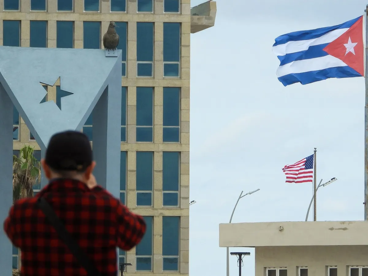 Ambasada SUA de la Havana - Foto: Profimedia Images (Imagine cu rol ilustrativ)