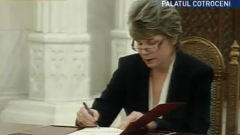 Mona Pivniceru Foto: Captură video