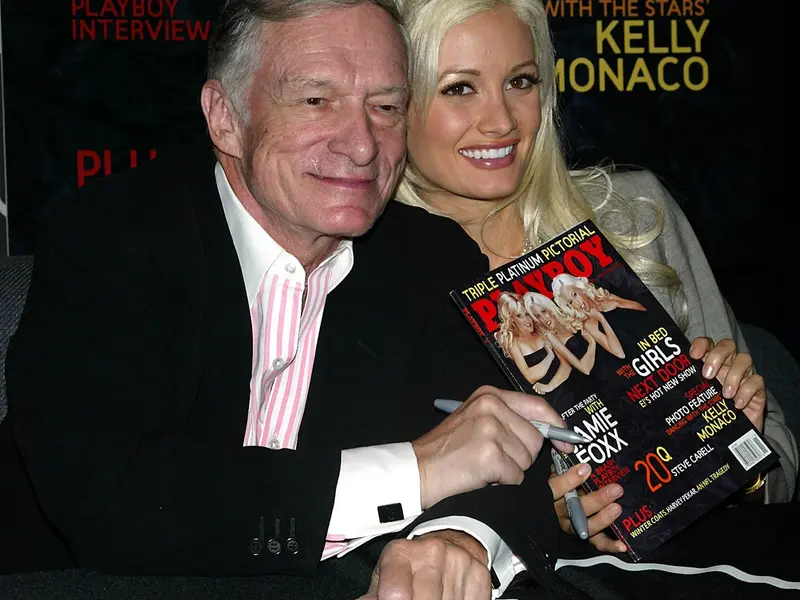 Hugh Hefner și Holly Madison - Foto: Profimedia Images