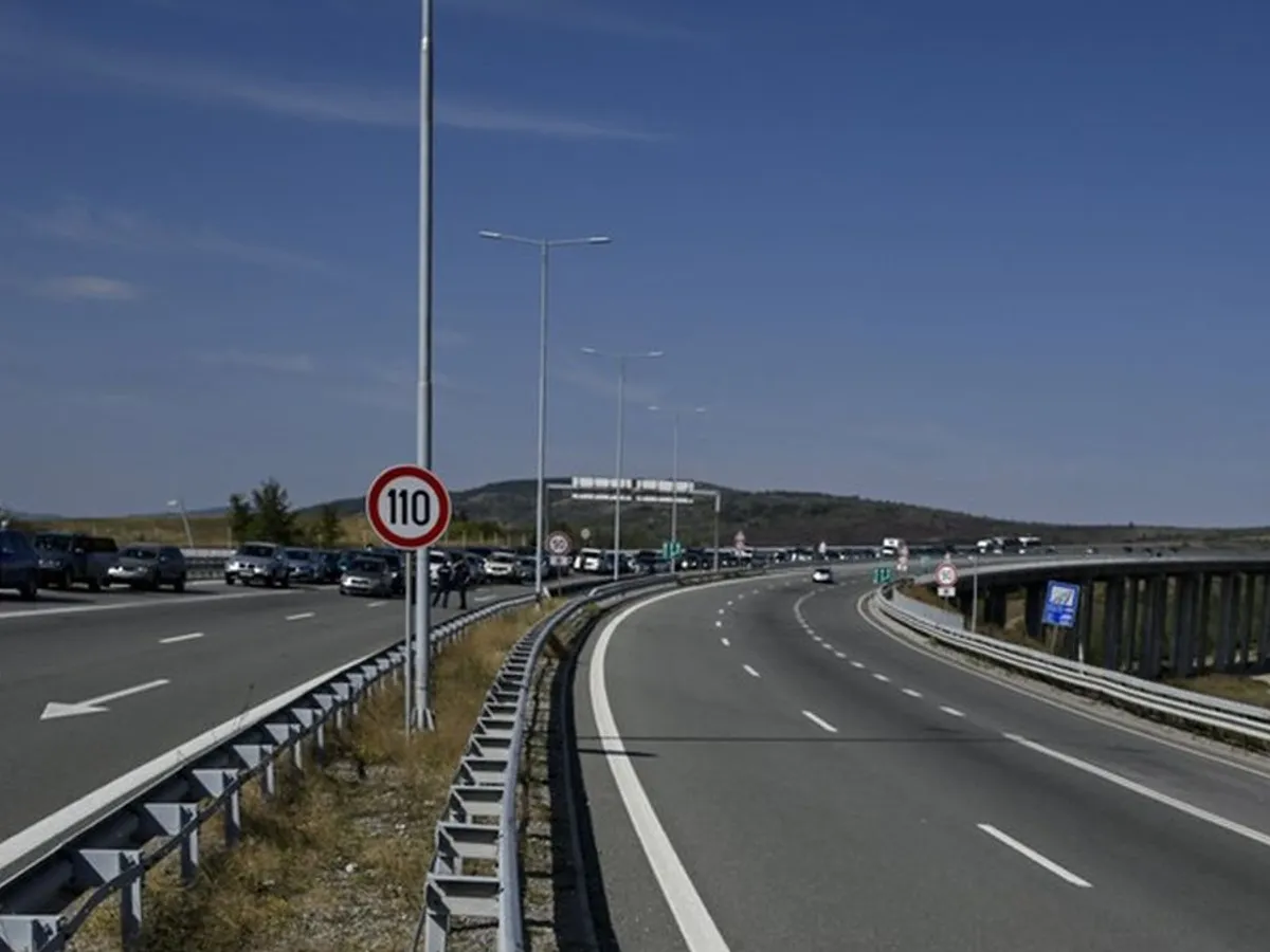 Autostrada Struma, lângă Dubniţa, în Bulgaria - Foto: Profimedia Images