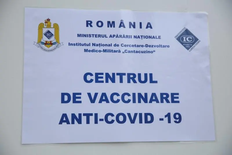 Centru vaccinare/FOTO: Ministerul Apararii Nationale