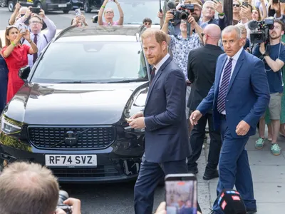 Prințul Harry a venit în Londra pentru lansarea Jocurilor Invictus din 2027 Foto: profimediaimages.ro