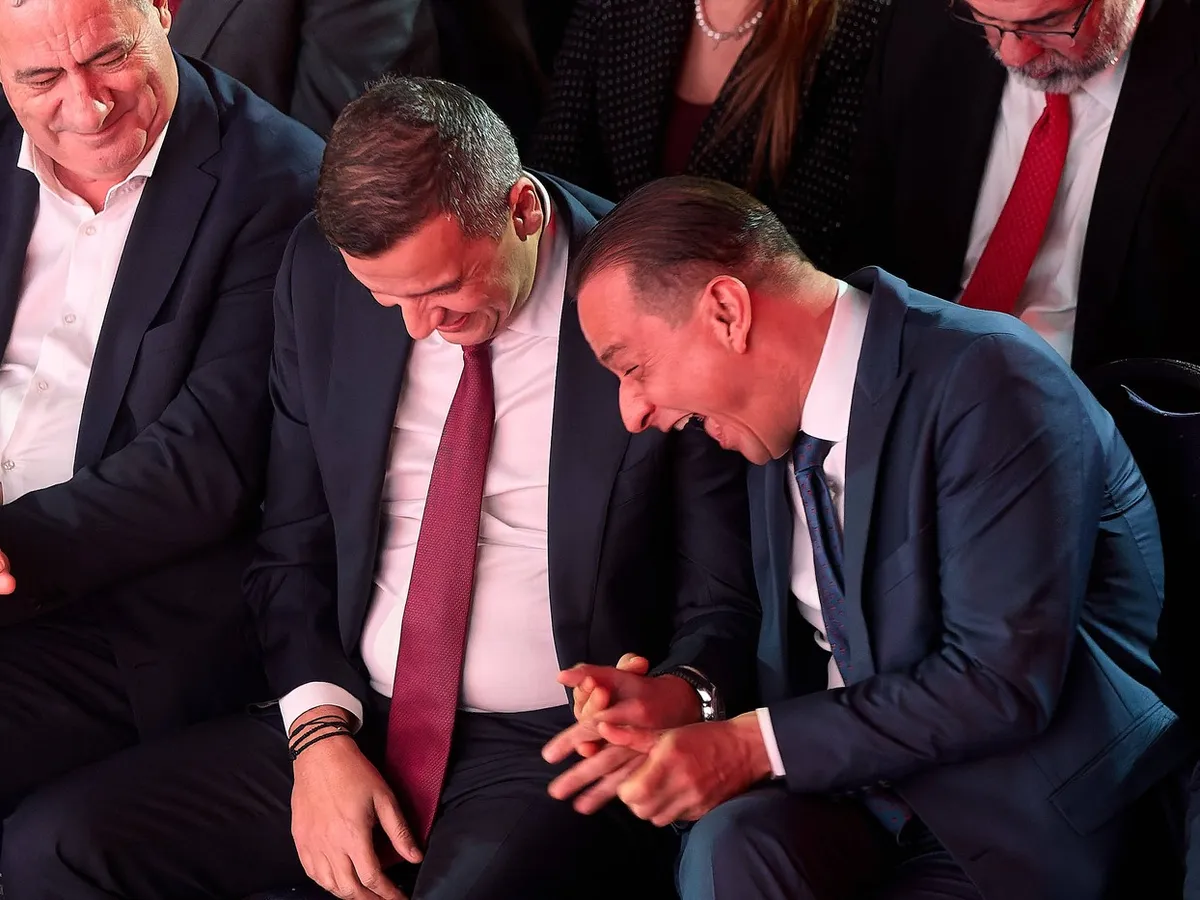 Sorin Grindeanu, la lansarea candidaturii la Primăria Generală a lui Daniel Băluţă - Foto: Profimedia Images