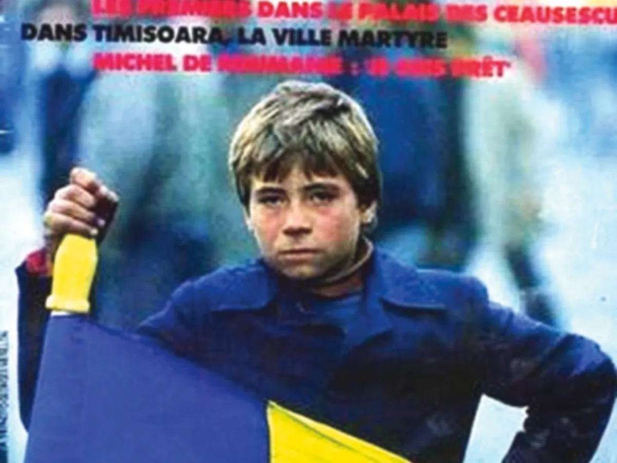 Franța a sprijinit și Revoluția Română din decembrie ’89. Coperta publicației Paris Match din acele zile fierbinți