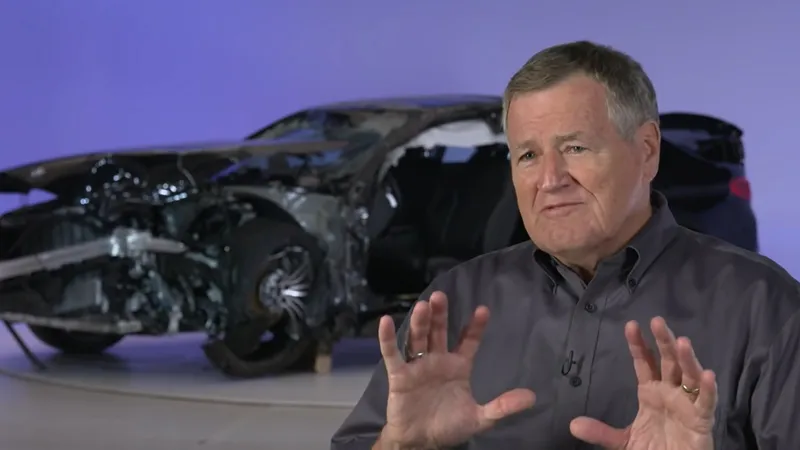 Adrian Lund a fost președintele IIHS, echivalentul Euro NCAP în SUA, până în 2017. / Foto: captură video