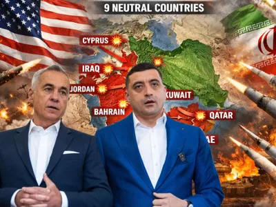 Război în Orientul Mijlociu - Călin Georgescu și George Simion - Foto: Newsweek