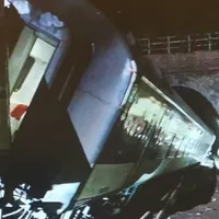 Accidentul a avut loc la tunelul Fisherton. FOTO: Captură video