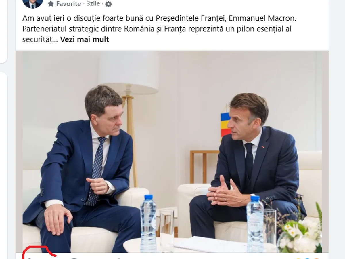 Postare FB Nicușor Dan - Foto. FB