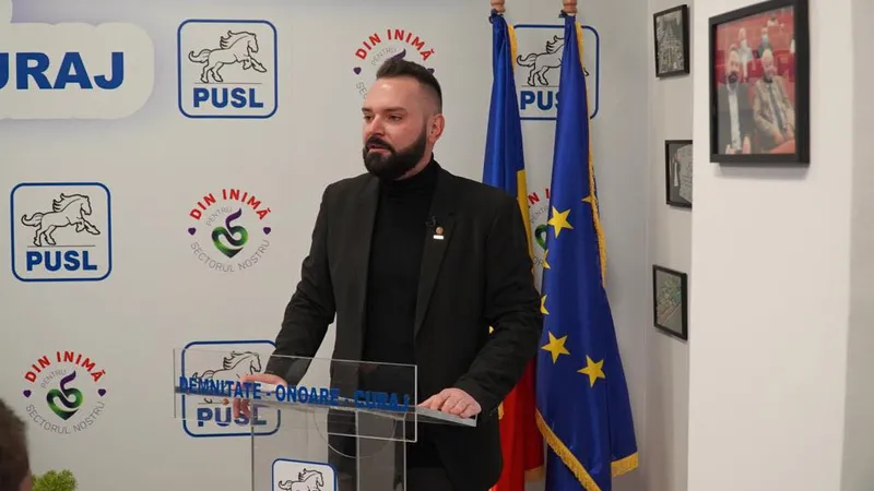 Vlad Popescu, fiul primarului Cristian Popescu Piedone FOTO: Facebook/PUSL
