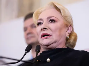 Viorica Dăncilă, după primele informații că a pierdut prezidențialele. FOTO: Inquam Photos / Ilona Andrei