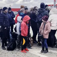 Au fugit din Ucraina, de teama războiului. 4.900 de ucraineni au eludat legea Marţială - Foto: captură YouTube