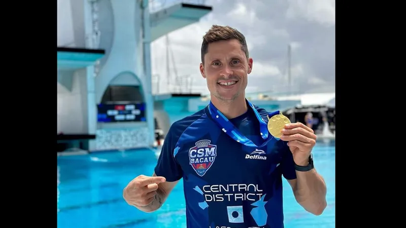 Constantin Popovici a câștigat Cupa Mondială de sărituri - Foto: Facebook/FRNPM