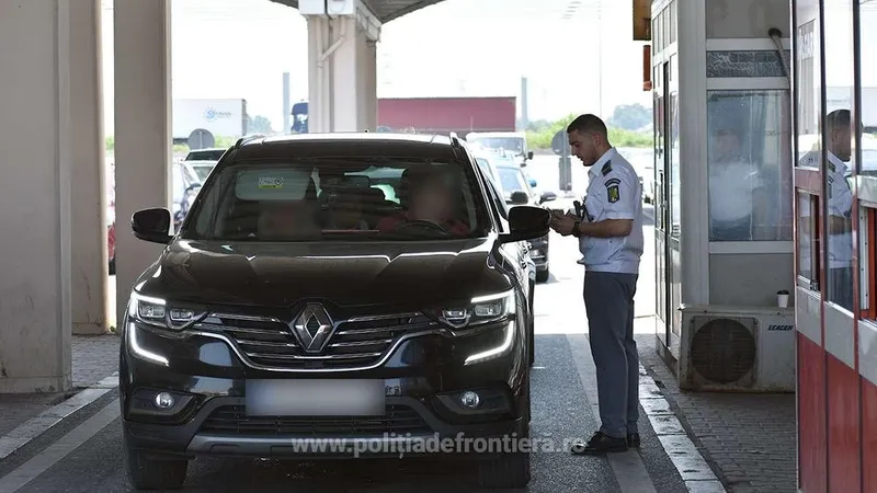 Sute de mii de români au trecut prin vămile din vestul și sudul țării Foto: Poliția de Frontieră