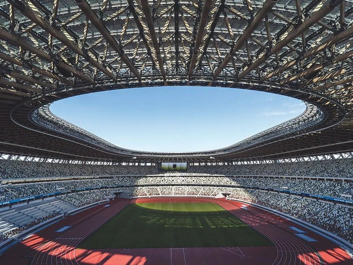 Stadionul Național din Tokyo a costat 1,29 miliarde de euro și a fost gata în trei ani