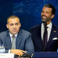 Donald Trump Jr. și Umar Kremlev - Foto: Profimedia images