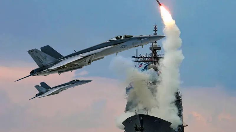 Peste 60 de centre de comandă Houthi, distruse de aviația americană și britanică în Yemen - Foto: Profimedia images