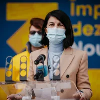 Violeta Alexandru a anunțat, joi, prioritățile legislative ale filialei liberale în noua legislatură a Parlamentului/FOTO: Facebook