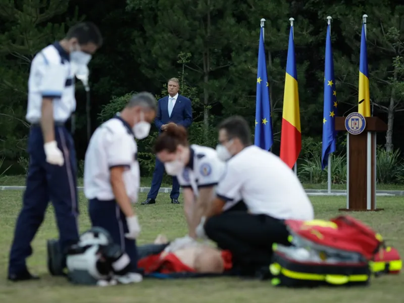 România, în vrie: Iohannis s-a trezit abia la aproape 600 de morți de COVID pe zi în criză politică/FOTO: Inquam Photos/George Călin