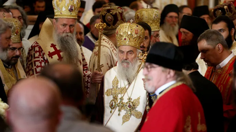 Patriarhul Serbiei nu a crezut în COVID-19. Foto Getty Images