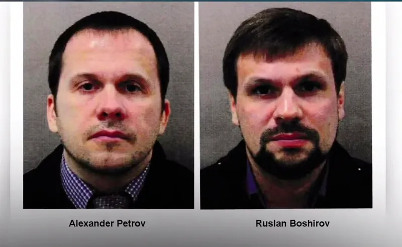 Agenții GRU Anatoli Cepiga și Alexander Mișkin, implicați în tentativa de asasinat a lui Serghei Skripal - Foto: Profimedia Images