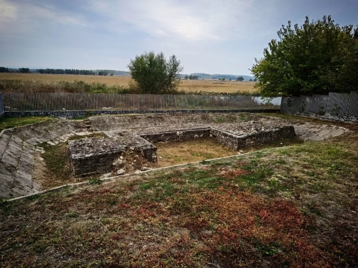 Ruinele podului lui Constantin de la Corabia