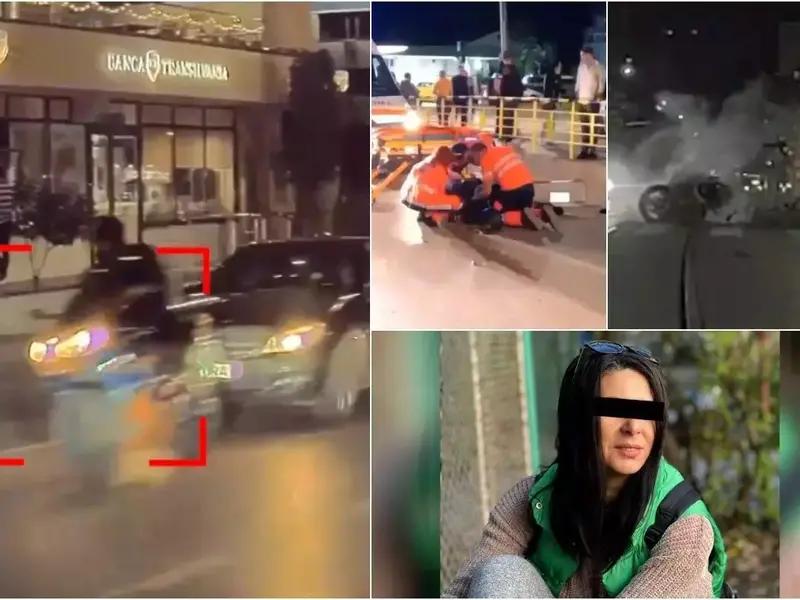 Avocata care a vânat un motociclist pe șosea a scăpat de arest. Cercetată de tentativă de omor - Foto: Observator