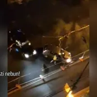 Bătaie în trafic - FOTO: StirileProTV