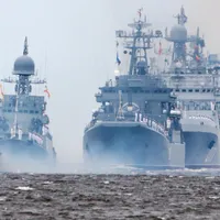 O mare forță navală rusească este pregătită să debarce în Odesa/foto: tass