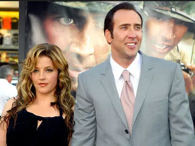 Nicolas Cage și Lisa Marie Presley/Foto: voici