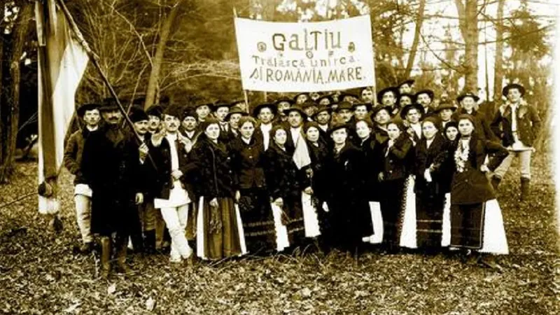 Poza cu consătenii din Galtiu