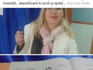 Mesajul deputatei Iurișniți, după vot, inclusiv fotografia buletinului de vot