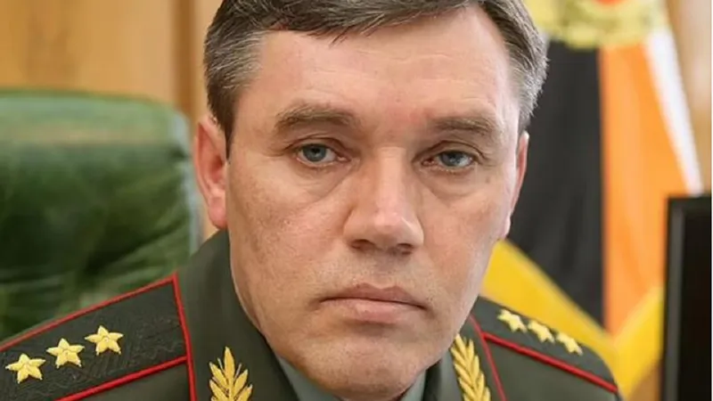 Generalul Valeri Gherasimov a scăpat ca prin urechile acului- Foto: Telegram
