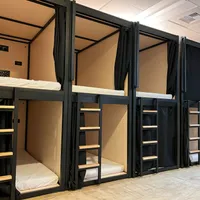 S-a inventat „boxa” de dormit în timpul serviciului. Chiria costă cât pentru 4 camere în București - Foto: Brownstone Shared Housing