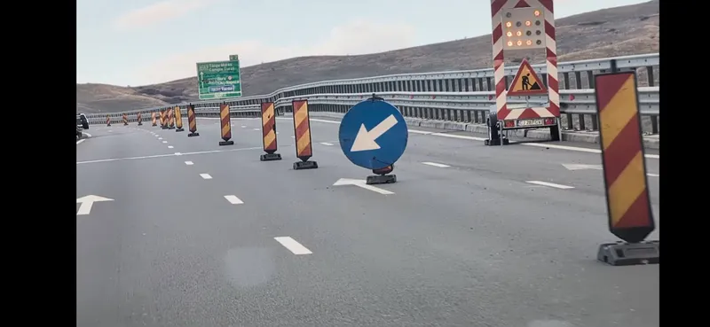 Autostrada care a costat 420.000.000 € s-a surpat din nou - Foto: Facebook / Drum Expres Focsani-Braila-Constanta
