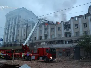 Atac masiv cu rachete și drone în centrul Ucrainei. Sunt cel puțin 8 morți și 25 de răniți - Foto: X/Volodimir Zelenski