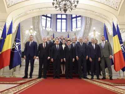 Guvernul Bolojan la depunerea Jurământului de învestitură - Foto: INQUAM PHOTOS/Octav Ganea