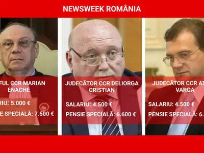 Judecători CCR au pensie specială cu 2.000 € mai mare decât salariu - Foto: Newsweek România