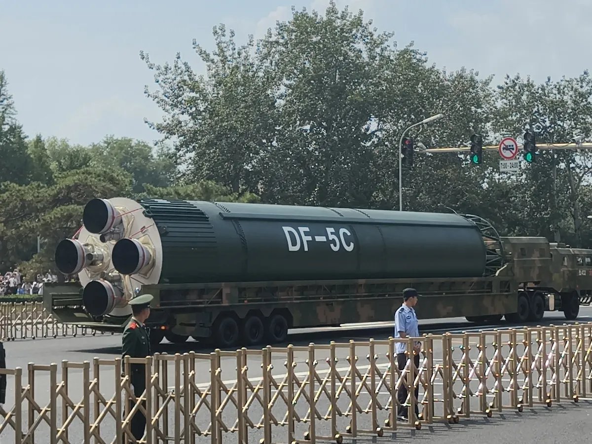 noua rachetă intercontinentală DF-5C - Foto: X/ @Ryo_Suzumiya