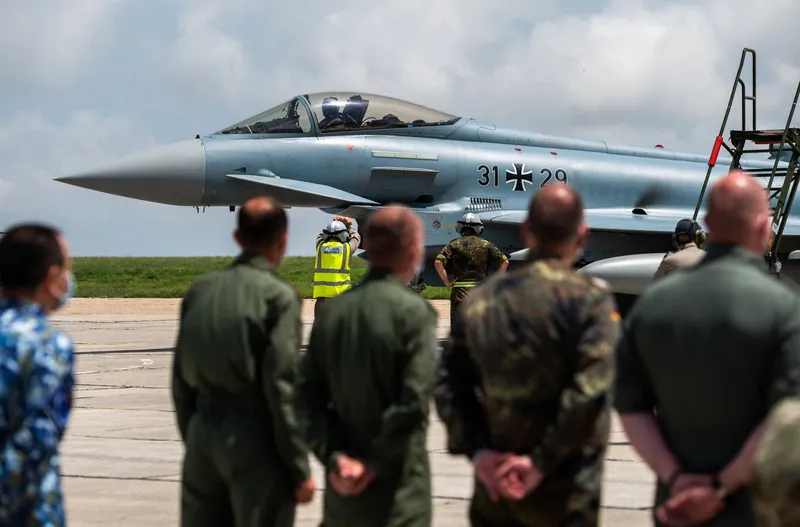 Poliție Aeriană susținută de Forțele Aeriene din Germania în România - Foto: Profimedia images (imagine cu rol ilustrativ)