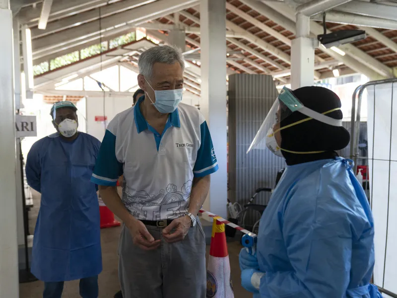 Singapore nu va mai plăti spitalizarea bolnavilor de COVID nevaccinați/FOTO: bloomberg.com