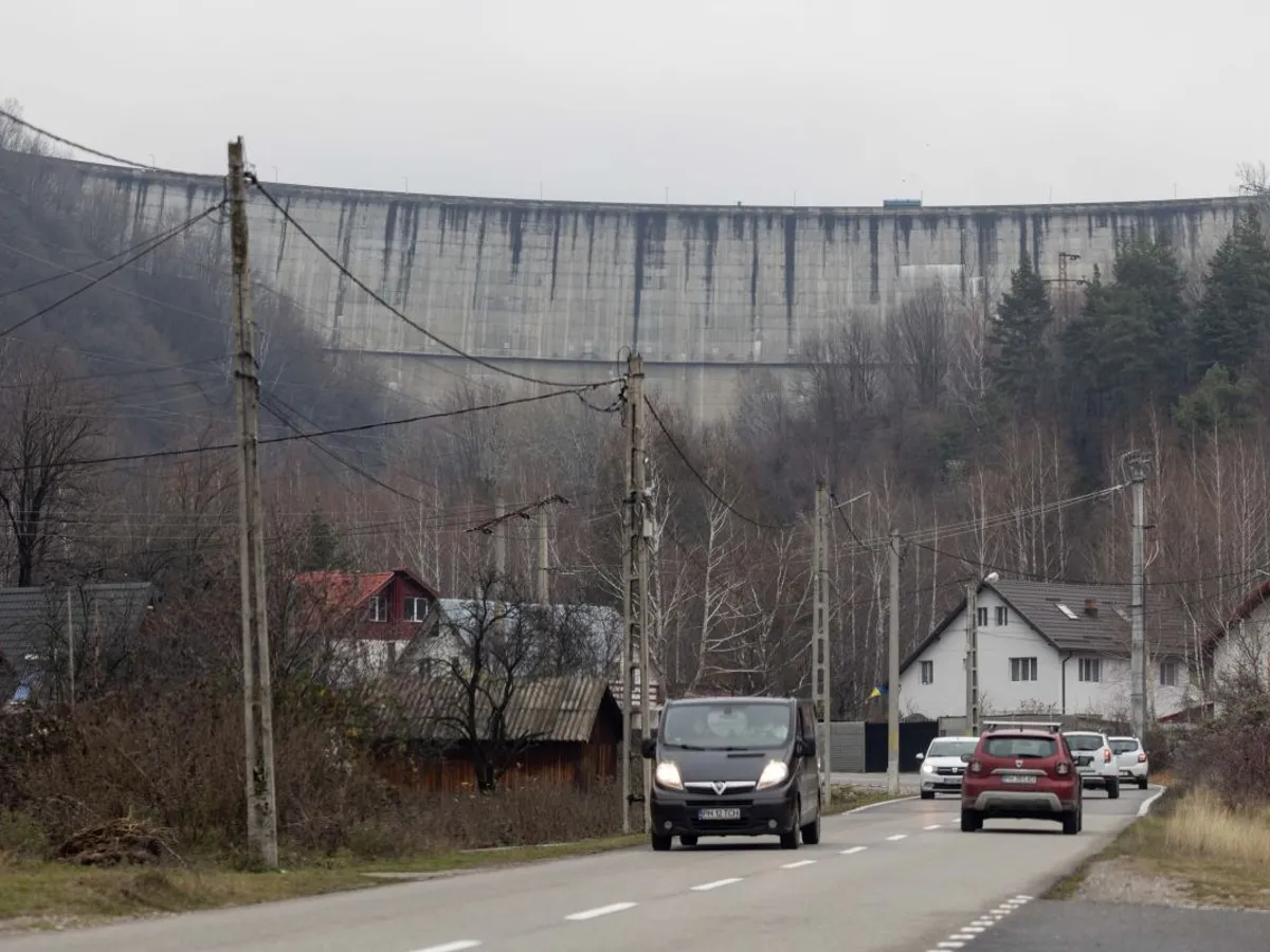 Barajul Paltinu, luni - Foto: INQUAM PHOTOS/Ovidiu Micsik