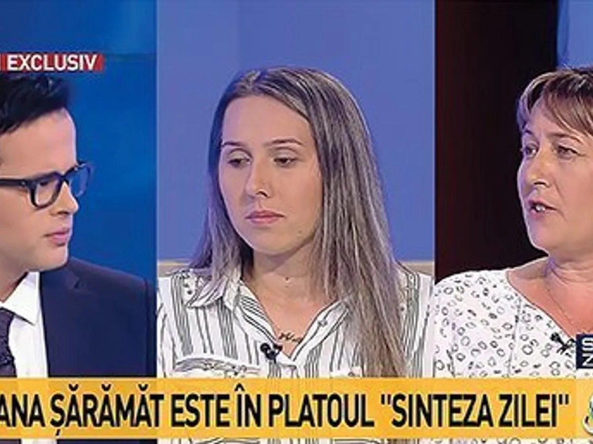 Adelina și Mariana Șărămăt au acuzat, la emisiunea lui Mihai Gâdea, de la Antena 3, „presiuni“ care au dus la adoptarea Sorinei