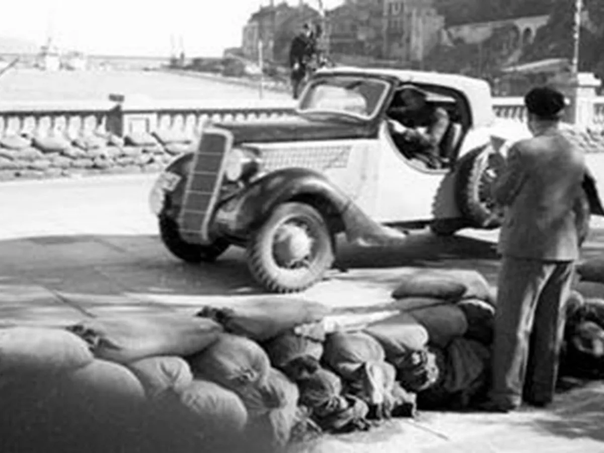 Petre Cristea, la Monte Carlo în 1936 - Foto: Facebook