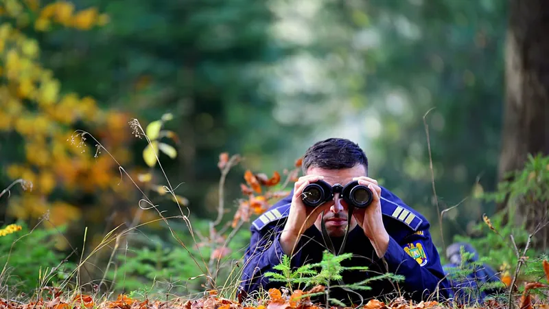 Polițist de frontieră- Foto: FACEBOOK/Poliţia de Frontieră Română