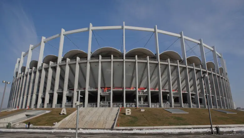 Partida echipei naţionale de fotbal a României cu selecţionata Macedoniei de Nord, mutat pe Arena Națională/FOTO: Inquam Photos/George Călin