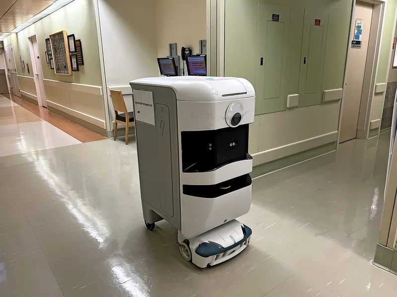Roboții pot livra probe de laborator într-un spital
