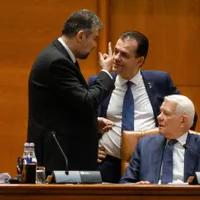 MArcel Ciolacu și Ludovic Orban/ FOTOT: Inquam Photos/George Călin