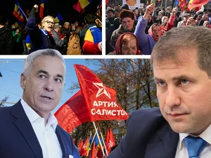 Haosul Călin Georgescu pregătit de Rusia în Moldova. Revoluția anti UE plătită cu 3.000$/protestatar - Foto: Profimedia images